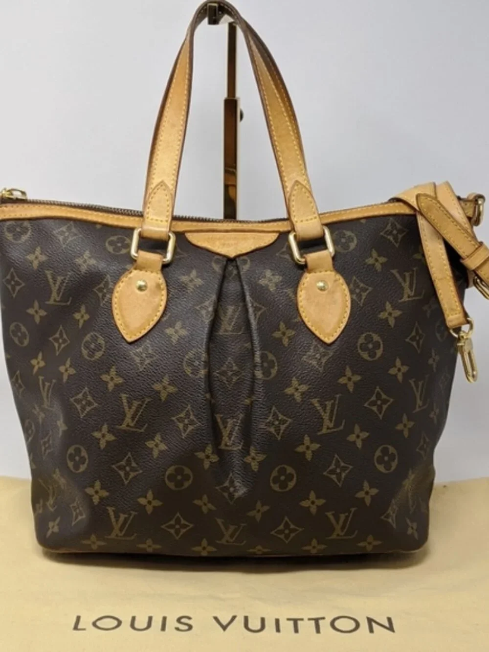 Louis Vuitton Palermo Handbag Monogram Canvas PM